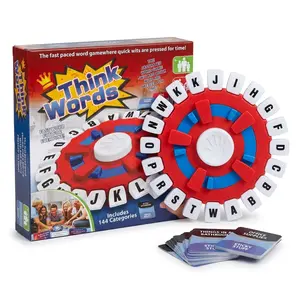 Think Words Fast-Paced Word Game, Family Board Game for Kids & Adults, 144 Categories, Perfect for Game Night, Mother's Day Exclusive Deal, Best Children's Day Gift for Ages 8+