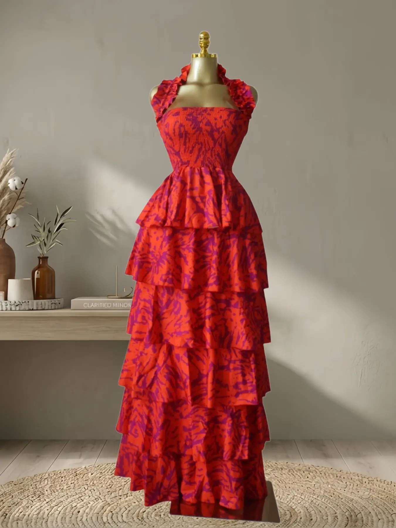 Fashion Bug Party Frock Design Green Bug Fold-Over Dress By Eva Rose   Modern Millie