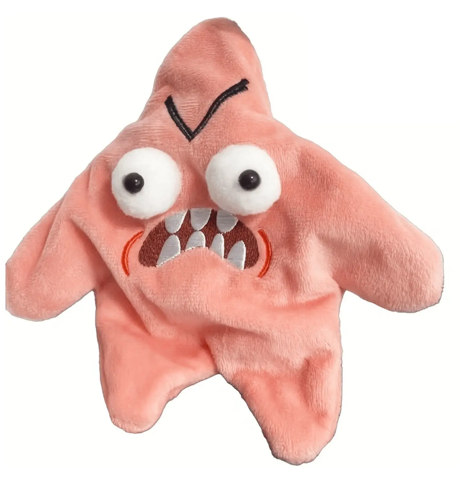 Starfish Plush Toy, Funny Moving Starfish, Realistic Sea Animal Plushie, Stress Relief Gag Gift, Novelty Plush Pendant for Kids & Adults Pink