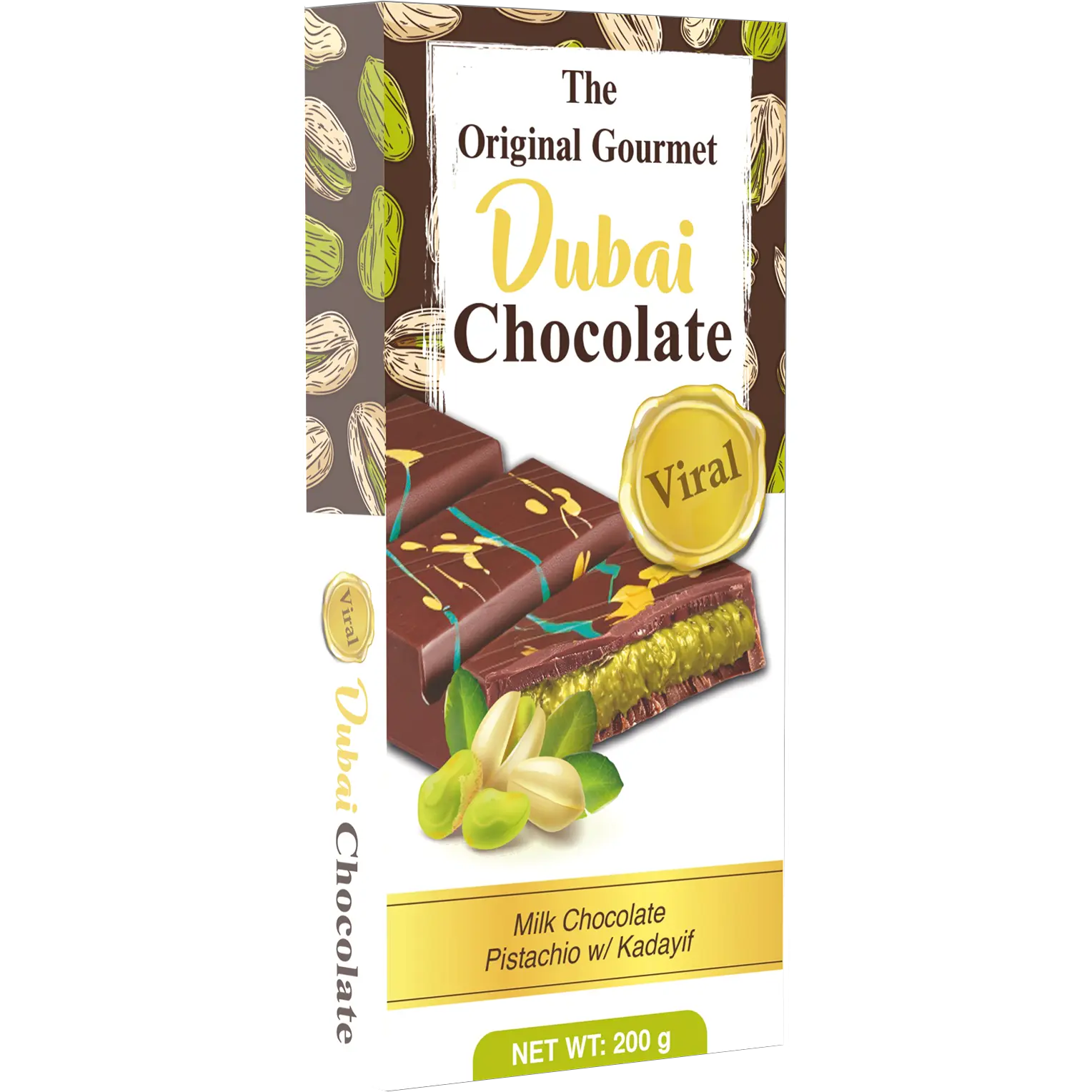 The Original Gourmet Dubai Chocolate Bar