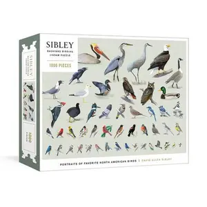 Sibley Backyard Birding Puzzle: 1000-Piece Jigsaw Puzzle with Portraits of Favorite North American Birds: Jigsaw Puzzles for Adults -- David Allen Sibley, Game