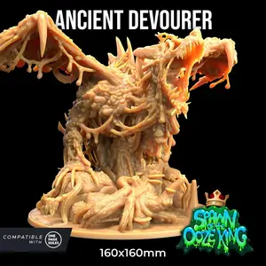 Ancient Devourer Spawn of the Ooze King | The Dragon Trappers Lodge | 32mm Scale | Miniature TTRPG Mini DnD Dungeons Dragons Wargame