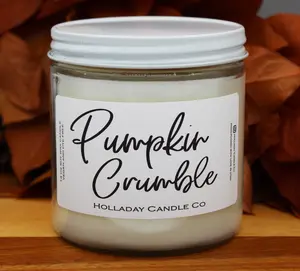 Pumpkin Crumble Fall Candle holiday candle