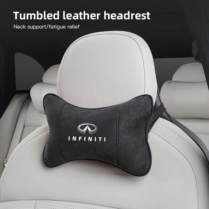 Car Seat Headrest Neck Pillow Support Protection For Infiniti QX50 QX60 Q70L QX70 QX55 Q50 FX35 Q30 G37 JX35 G35 Q60 QX80 QX30 ESQ G25 G37 FX37 FX50 EX35 EX25 EX37 Neck Rest Cushion Car Accessories Automotive