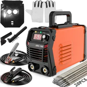 MINI Portable Welding Machine, Stick Welder, AC 110V smart conversion, LED Display Digital.