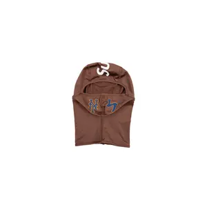 Supreme MLB Kanji Teams Lightweight Balaclava "New York Mets - Brown" SU23229
