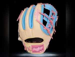 Rawlings Heart Of The Hide 11.5'' Baby Blue Pink Baseball Glove PROR314-32CCB