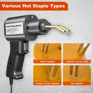Plastic Welder, 800PCS Staples, Pure Copper Transformer, Rapid Heating, Plastic Welding Kit, Hot Stapler Kit, Plastic Welder Gun Kit, Car Bumper Repair Kit, Plastic Repair Kit