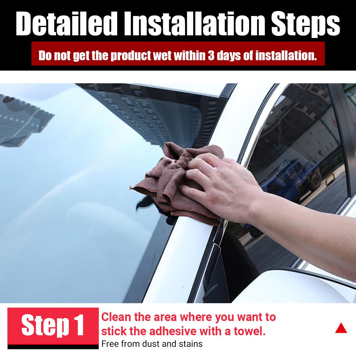 Car Windshield Rubber Seal, Car Windshield Seal Strip, Universal Car Window Seal, Car Exterior Accessories for Car Roof Windshield,Easy to Install,Water leakage prevention Car Windshield Rubber Seal, Car Windshield Seal Strip, Universal Car Window Seal, Car Exterior Accessories for Car Roof Windshield,Easy to Install,Water leakage prevention