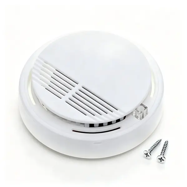 Abs Plastic Home Security Sensor Monitor, Photoelectric Sensing Device with 85dB Independent Audible Alert, Easy-Installation for Household, Office Use, Household Users