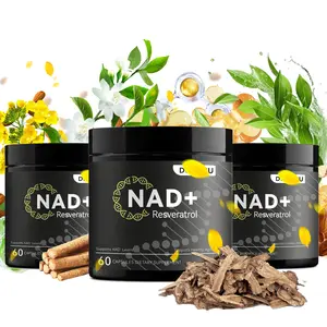 Liposomal NAD+ NMN Supplement Supplement | With Resveratrol & CoQ10 | Advanced Formula | 60 Capsules