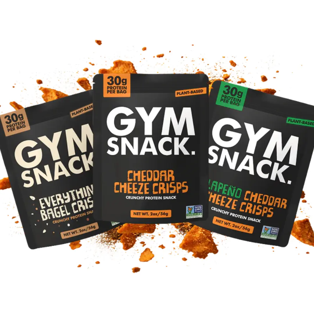 High Protein Plant Based Crunchy Crisps - Bold Flavor Natural Bite Sized Crisps for On-The-Go Snacks