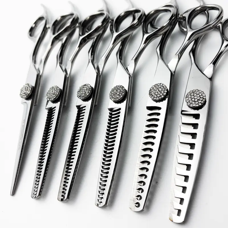 6.7 inches wingsbro Hair Thinning Scissors, Sharp Haircutting Scissors for Salon Barber Shop and Home