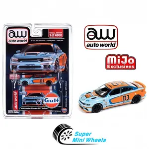 Auto World 1:64 2021 Dodge Charger SRT Hellcat Custom GULF Livery Limited