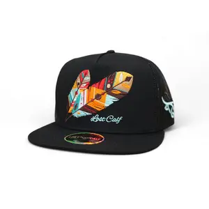 Lost Calf Tribe Flat Hat