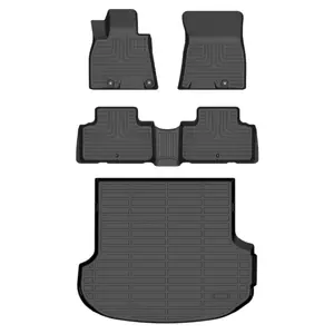 Depituu For Genesis GV80 2021-2026 Only 5 Seats (Not Fit Coupe) Floor Mats & Cargo Liners, All Weather Floor Mats,Waterproof Anti-slip Durable Floor Mats Car Accessories Autos Protector Automotive,auto accessories,car essentials,car accessories,trunk