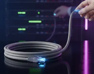 6ft Ethernet Cable for Gaming & Streaming – Stable High-Speed Cat5e Network Cable