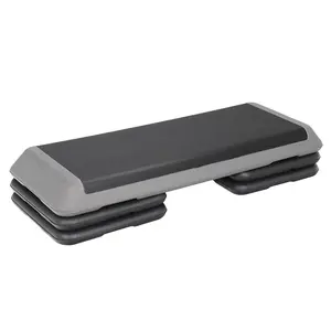 Answer E 42.5" Aerobic Step Platform Adjustable 4"- 6"- 8" Exercise Stepper W/Riser Anti-Slip Design Home Gym Workout Equipment