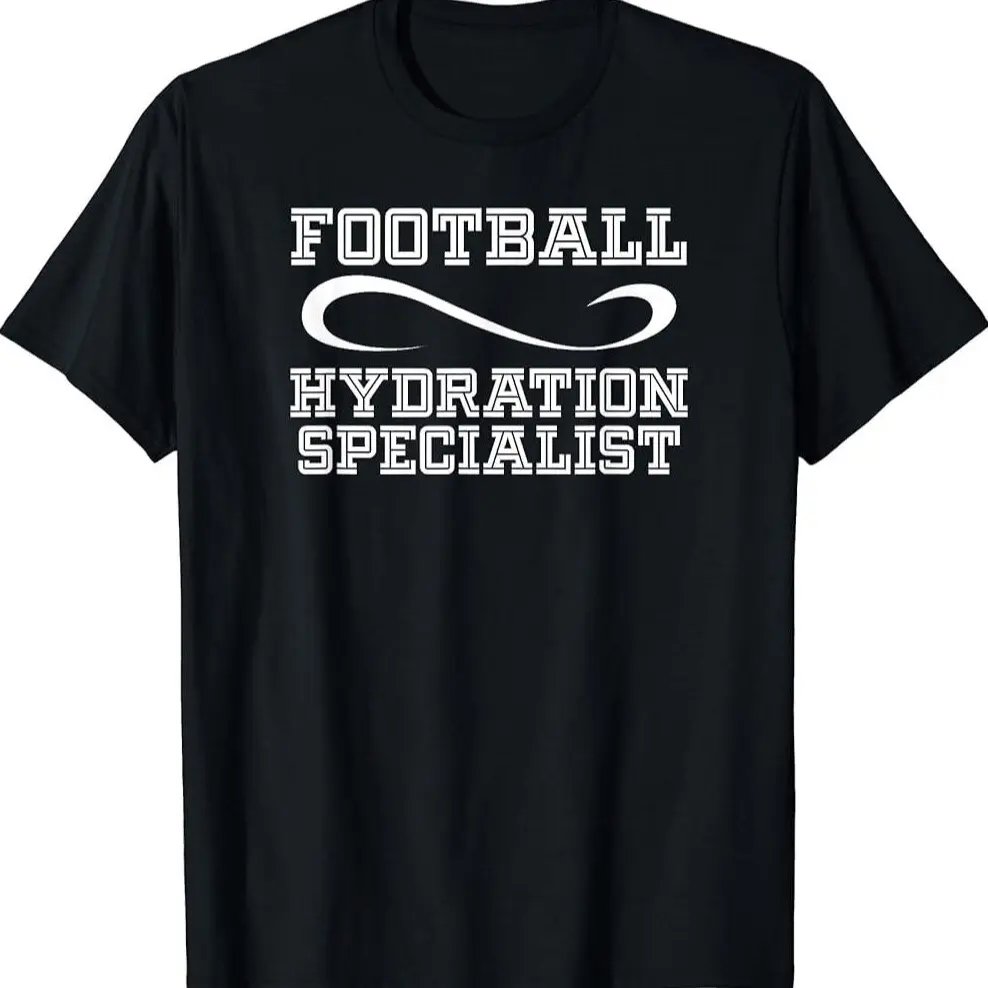 Hydration Specialist Waterboy Football Team Manager T-shirt