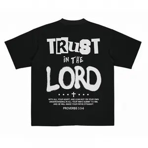 Christian Vintage Cotton Polyester Men's T - Shirt for Faith - Inspired Wear