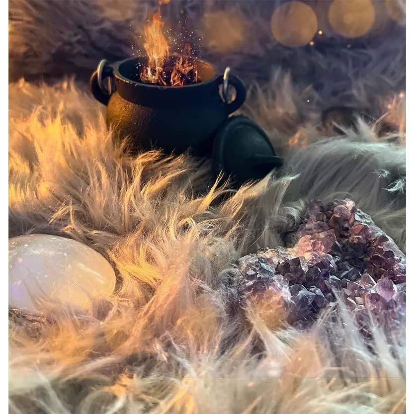 Enchanted Small Cast Iron Cauldron