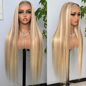 Megalook Hair 13x4 Lace Front Wigs P10613 30inch Silky Straight 100% Human Hair Lace Front Wig Natural Hairline