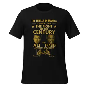 Thrilla in Manila 1975 Vintage Tee | Ali vs Frazier Fight Shirt