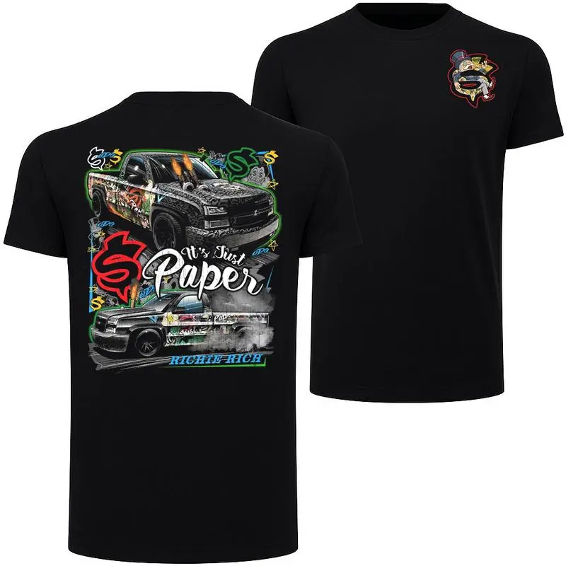 Richie Rich Truck T-Shirt-Ondgas Tee,Car Lover Tee,Full Cotton Unisex Tee Made in USA