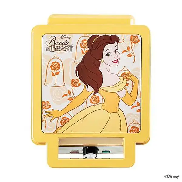 Uncanny Brands Disney Beauty and the Beast Deluxe Waffle Maker Uncanny Brands Disney Beauty and the Beast Deluxe Waffle Maker