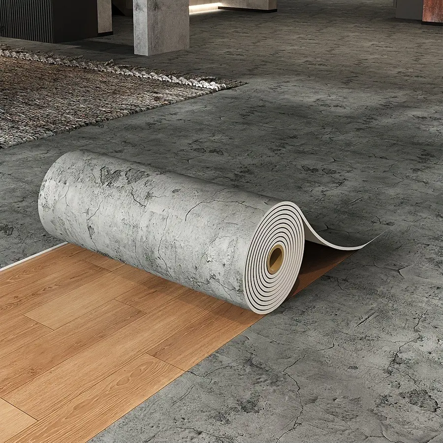 40*300cm One Roll Industrial Weathered Concrete Wallpaper Peel And Stick Modern Cement Contact Paper Self Adhesive Vinyl Removable Grey Wall Paper Roll for Interior Wall Bedroom Bathroom Kitchen