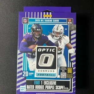 (1) box 2025 Optic Hanger football cards