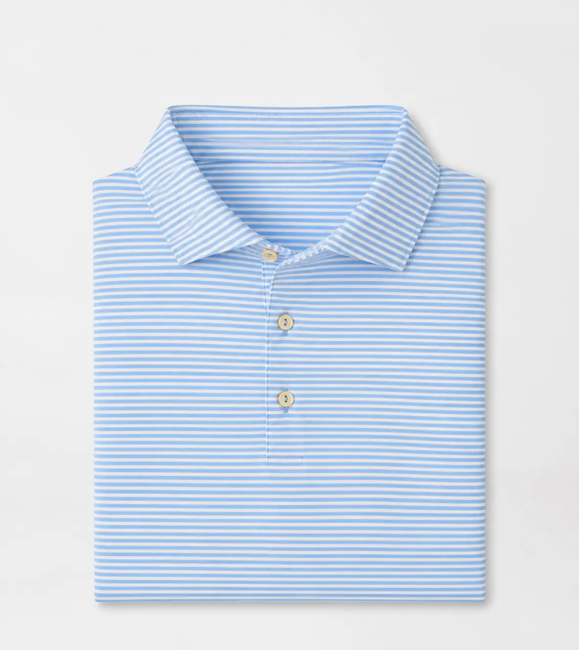 Hales Cottage Blue Performance Jersey Polo