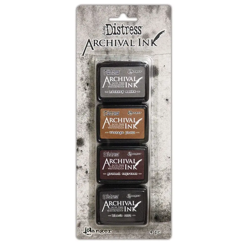 Tim Holtz Distress® Mini Archival Ink™ Kit #3 Tim Holtz Distress® Mini Archival Ink™ Kit #3