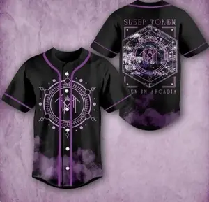 Sleep Token Music Jersey – Limited Edition Baseball Style, Relaxed Fit, Easygoing Feel, All-Day Comfort, Zero Compromise