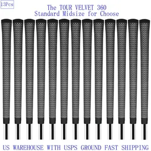 13Pcs Golf Grip The TOUR VELVET 360 Grip Golf Club Grip high Traction Material