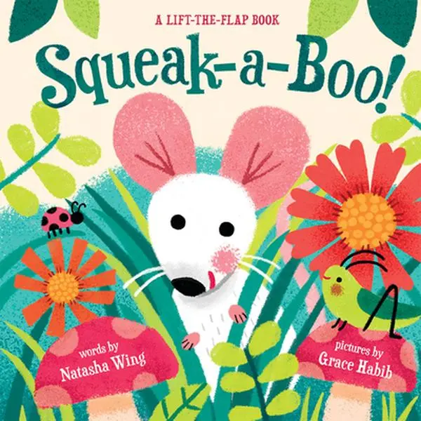 USED-Squeak-A-Boo!: A Board Book by Wing, Natasha (Board book)
