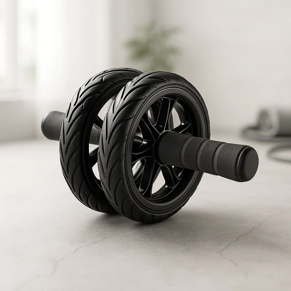Double Wheel Ab Roller Trainer