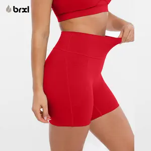 BRXL No Front Seam 25" Womens High Waisted Leggings Buttery Soft Adjustable Length Pockets Workout Yoga Gym Pilates#outdoorfun #warmupforholiday-4