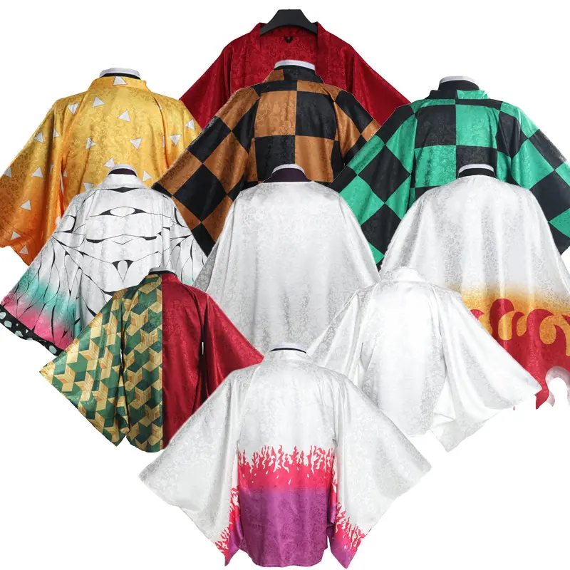 Anime Character Cosplay 2025 New Yukata Everyday Wear Casual Kimono Cape