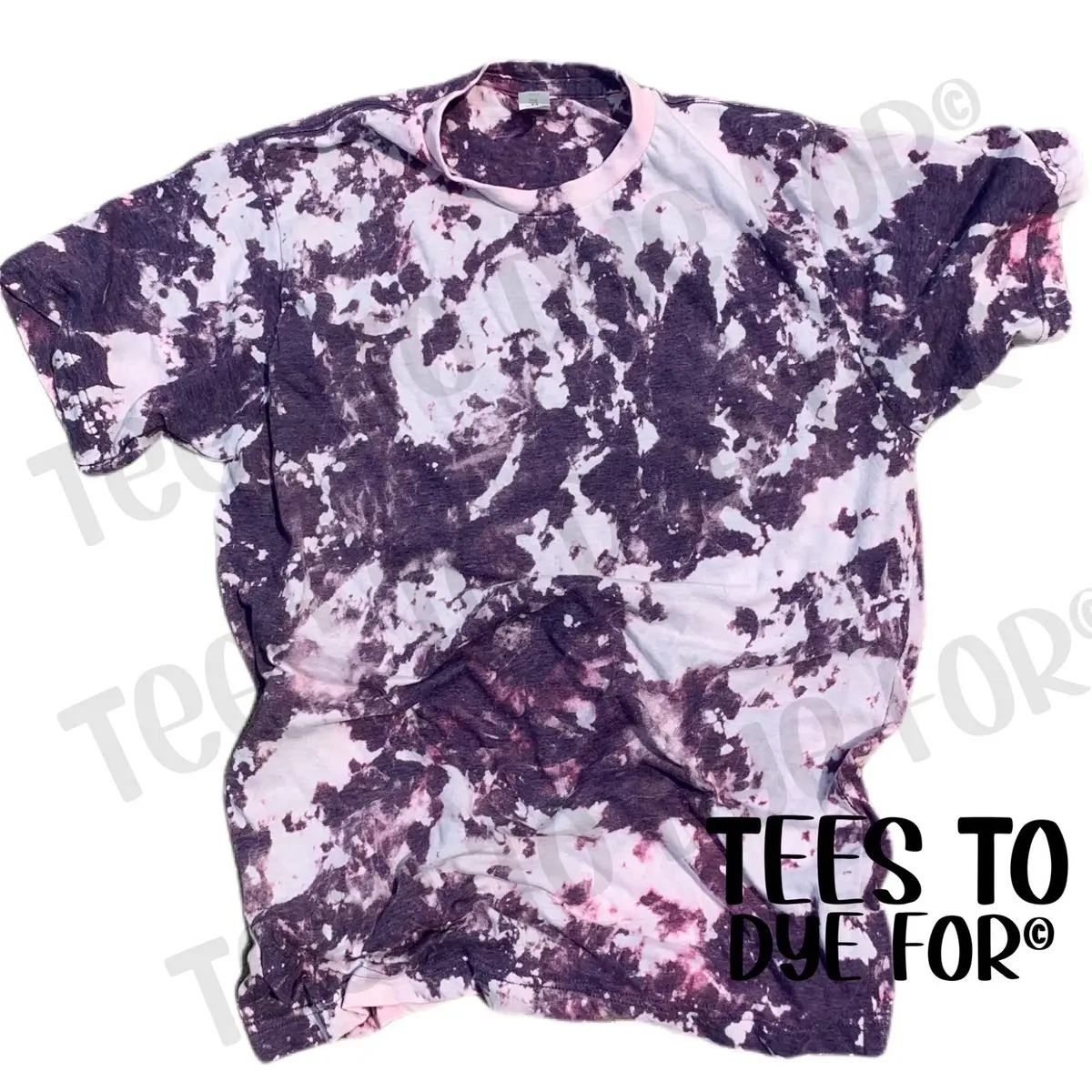 Purple Acid Wash T-Shirt