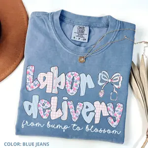Comfort Colors Labor and Delivery TShirt for Labor and Delivery Nurse, L and D Nurse Gift, Labor and Delivery Nurse T-Shirt, LD Nurse Gift	