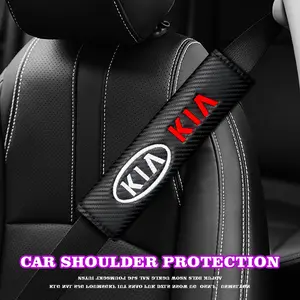 Kia Car Interior Decoration Accessories, Logo, Comfortable Shoulder Pads, Stylish Auto Accessory, Durable & Secure Fit, Perfect for Daily Use