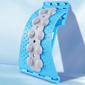 Lumbar Spine Relaxer Stretching Slim Shoulder Thin Back Yoga Spine Correction Hunchback Relaxation Massager Waist Support Lumbar Back Body Shaping Tool Body Care Postpartum Recovery Tool Beauty Roller
