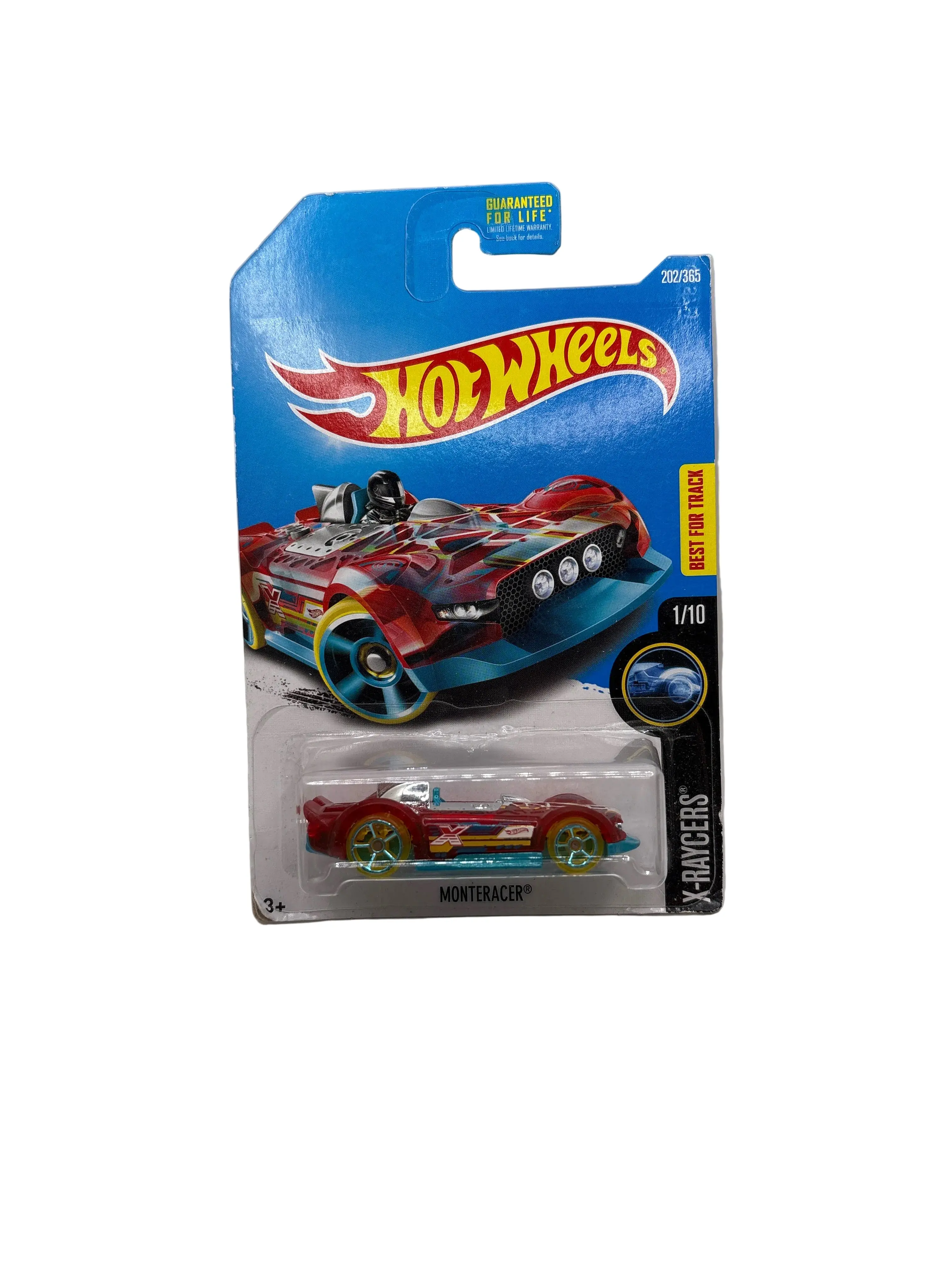 Hot Wheels Monteracer Diecast red