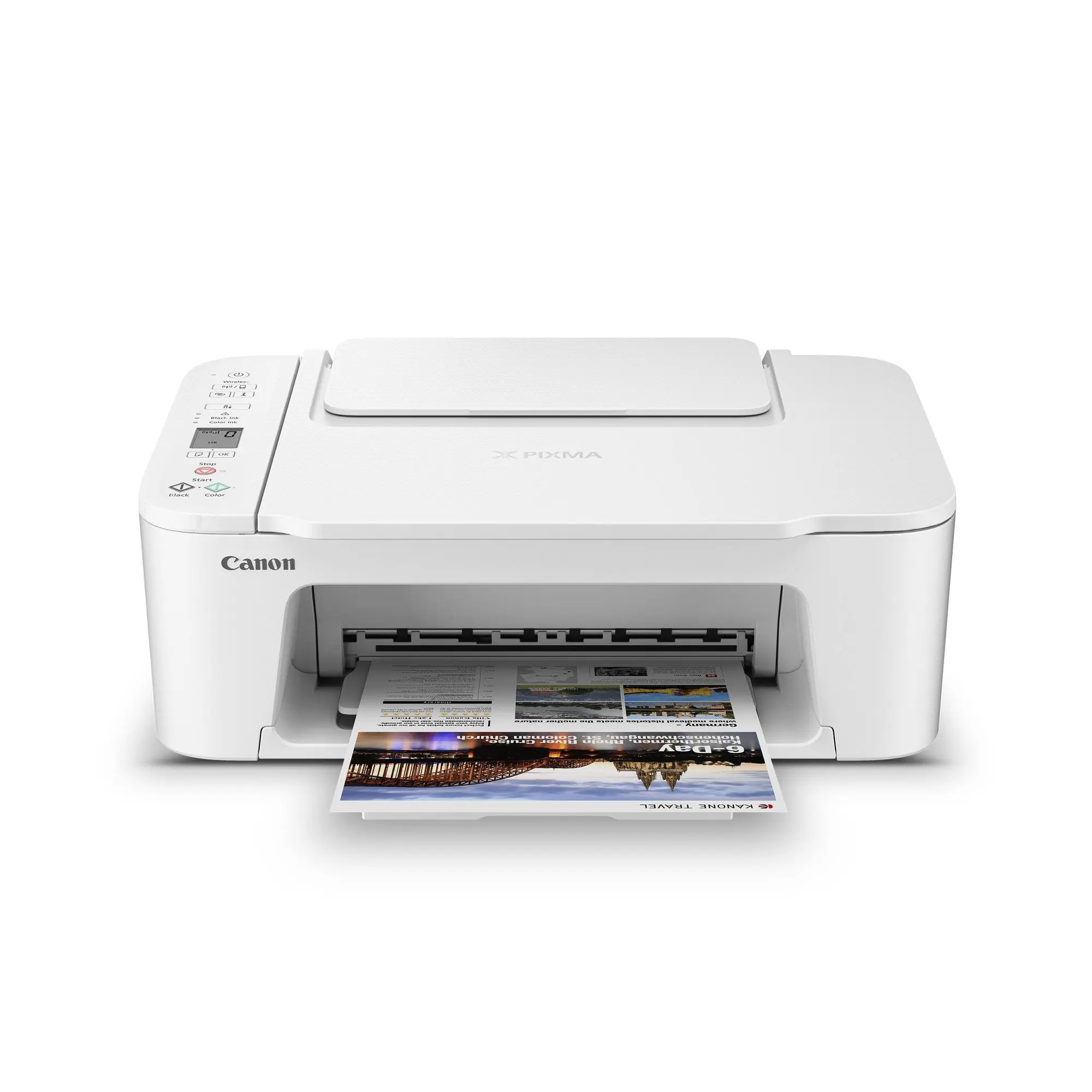 Canon PIXMA TS3722 Wireless All-In-One Inkjet Printer for Home Office