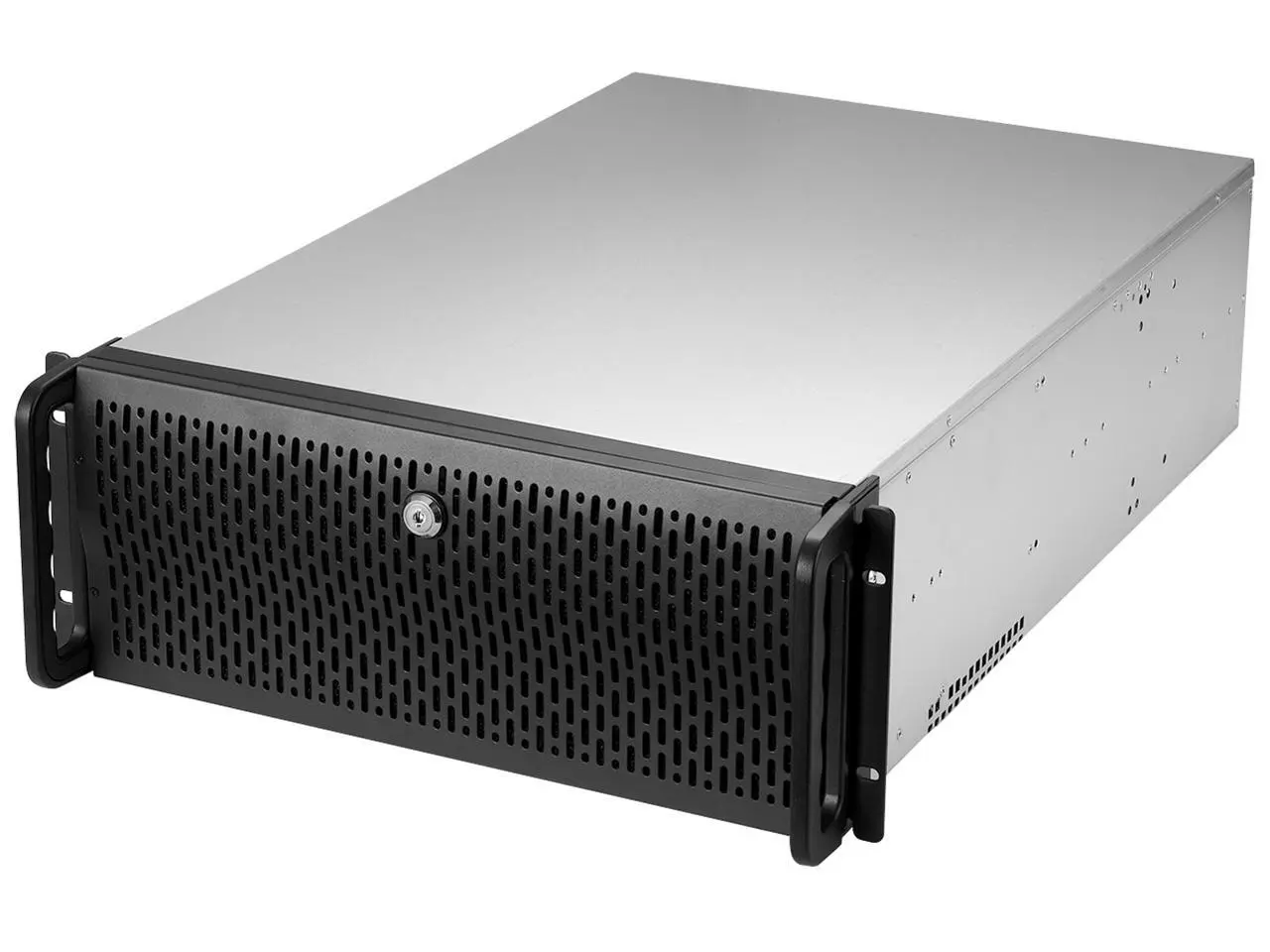 Rosewill 4U Server Chassis Rackmount Case - Special Edition with 5 x Sudokoo SK120 PWM High-Airflow Fans | 2 x Rear 80mm Fans | 8 x 3.5" HDD Bays, 3 x 5.25" Devices | E-ATX Compatible | 2 x USB 3.0 | Front Panel Lock | - RSV-L4000U-SK