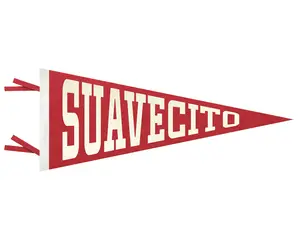 Suavecito Block Felt Pennant
