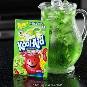 Kool-Aid Green Apple Unsweetened Drink Mix; 0.22 oz; Makes 2 Quartz