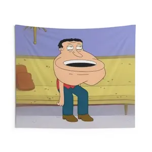 Glen Quagmire Toilet Wall Tapestry