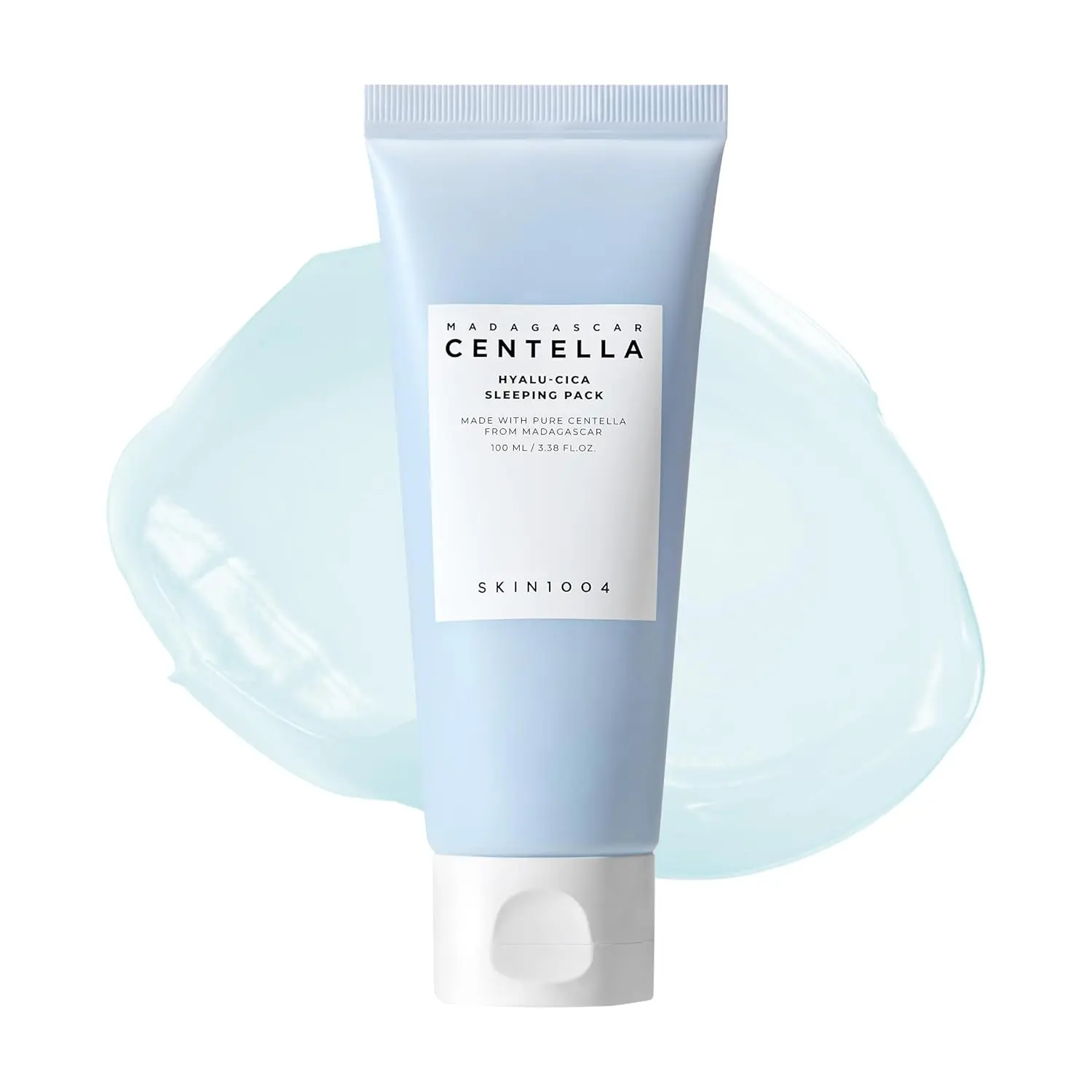 [SKIN1004] Hyalu-CICA Sleeping Pack 100ml - Melatonin Hyaluronic Acid Centella Asiatica Extract Moist and Revitalization Multi Care Solutions